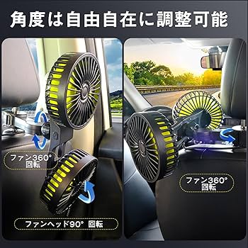 【セール】 360° ツインヘッド扇風機 オレンジ セール】 360° ツインヘッド扇風機 オレンジ セール】 360